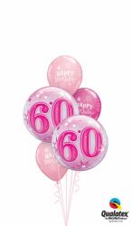  Héliumos luficsokor szülinapra - 60-as - INGYENES GLS szállítással (LUFI644720)