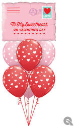  Héliumos luficsokor lánybúcsúra, pezsgő - INGYENES GLS szállítással (LUFI929784)