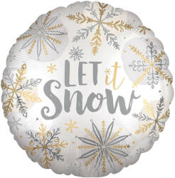 anagram Mikulás. télapó lufi 18" 45cm, Let it Snow (LUFI691675)