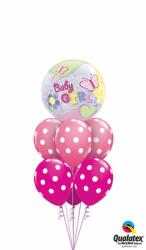  Héliumos luficsokor szülinapra, babaváróra - INGYENES GLS szállítással (LUFI611216)