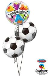  Héliumos luficsokor bármely alkalomra, football, congratulations - INGYENES GLS szállítással (LUFI446051)