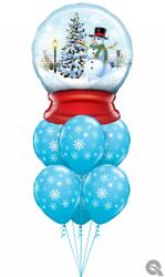  Héliumos luficsokor Télapó, Mikulás, Karácsony - Ingyenes GLS szállítással (LUFI796765)