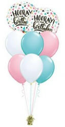  Héliumos luficsokor szülinapra, Happy Birthday - INGYENES GLS szállítással (LUFI899115)