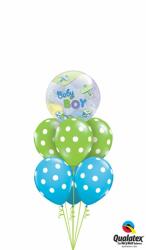  Héliumos luficsokor szülinapra, babaváróra - INGYENES GLS szállítással (LUFI582558)