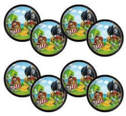 Decorata Party Papírtányér 20cm 8db Kalóz (LUFI735891)