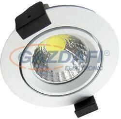 OPTONICA CB3201 süllyesztett LED spot lámpa, billenthető 8W 200-240V 640lm 6000K 60° 95x55mm IP20 A+ 25000h (3201)