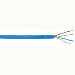 Legrand 032857 fali kábel réz Cat6 árnyékolt (F/UTP) 4 érpár (AWG23) PVC kék Eca 305m-kartondoboz LCS3 (032857)