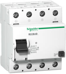 SCHNEIDER 16906 Acti9 RCCB-ID 125 A áram-védőkapcsoló, AC osztály, 4P, 125A, 100mA (16906)