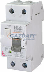ETI 002173222 KZS-2M A C10A 30mA áram-védőkapcsolós kismegszakító