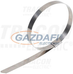 TRACON F201 Acél kábelkötegelő rozsdamentes acél; 7, 9×200mm (F201)