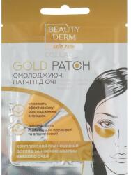 Beauty Derm Patch-uri aurii cu colagen sub ochi - Beauty Derm Collagen Gold Patch 2 x 4 g