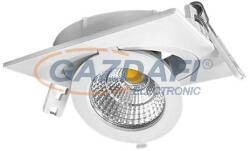 OPTONICA CB3254 süllyesztett LED spot, állítható 12W 200-240V 960lm 6000K 60° 115x115x42mm IP20 A+ 25000h (3254)