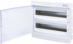 ETI 001101084 ECM 2x18PO DIDO-E 2x18 elosztó szekrény, süllyesztett, fehér ajtóval (001101084)