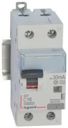 LEGRAND 411296 DX3 1P+N kombinált áram-védőkapcsoló C16 10000A / 10kA 30MA A típus (411296)