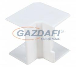ELMARK belső könyök műanyag kábelcsatornához, 25x16mm, fehér (56225162)