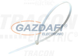 TRACON 550PR Normál kábelkötegelő, natúr 550x4.8mm, D=4-160, PA6.6, 100 db/csomag (550PR)