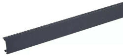 LEGRAND 075779 DLP S kábelcsatorna fedél 80x50 mm kábelcsatornához, fekete (075779)