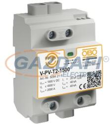 OBO 5094210 V-PV-T2-1500 SurgeController V-PV Y-kapcsolás napelemes rendszerh 1500V DC (5094210)