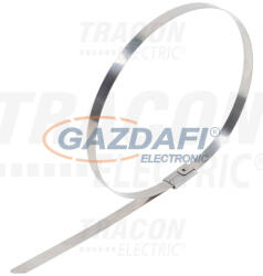 TRACON F200 Acél kábelkötegelő rozsdamentes acél; 4, 6×200mm (F200)
