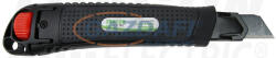 TRACON UTILK02 Pengés kés, cink ötvözet markolat gumibetéttel, SK4 penge L=178mm, D=33mm, W=19mm, d=18mm (UTILK02)