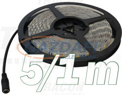 TRACON LED-SZTR-72-WW LED szalag, beltéri, takarítható, ragasztó nélküli SMD5050; 30 LED/m; 7, 2 W/m; 300 lm/m; W=10 mm; 3000 K; IP65 (LED-SZTR-72-WW)