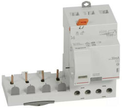 LEGRAND 410499 DX3 áramvédő relé 4P 400V~ AC 40A 30mA (410499)