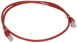 Legrand 051880 patch kábel RJ45-RJ45 Cat6A árnyékolatlan (U/UTP) LSZH (LSOH) 3 méter piros d: 6, 2mm AWG26 LCS3 (051880)