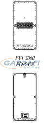 Csatári Plast CSATÁRI PLAST PVT 3060 FO95-CS Kábelfogadó modul sorkapcsokkal, csoportos fogyasztásmérő kialakítására (CSP21.c086)