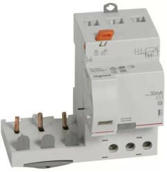 LEGRAND 410472 DX3 áramvédő relé 3P 400V~ AC 63A 30mA (410472)