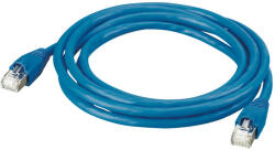 Legrand 051755 patch kábel RJ45-RJ45 Cat6 árnyékolt (S/FTP) PVC 5 méter kék d: 6, 2mm AWG27 LCS3 (051755)