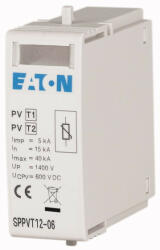 Eaton 177259 SPPVT12-06 PV túlfesz. levezető 'T1+T2' betét 600V DC 1pól (177259)