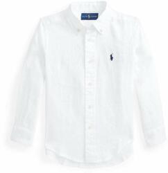 Ralph Lauren gyerek vászon ing fehér - fehér 122-128