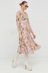 REDValentino ruha rózsaszín, midi, harang alakú - rózsaszín 36 - answear - 300 990 Ft