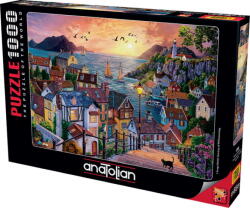 Anatolian Coastal Town at Sunset 1000 db-os (1098)