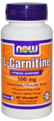 NOW L-Carnitine 500 mg kapszula 60 db