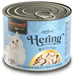Leonardo hering + extra filé konzerv macskaeledel 24 x 400 g