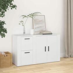 vidaXL Servantă, alb, 100x33x59, 5 cm, lemn prelucrat (820996) Comoda