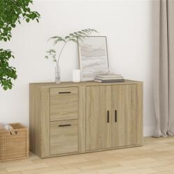 vidaXL Servantă, stejar sonoma, 100x33x59, 5 cm, lemn compozit (820999) Comoda