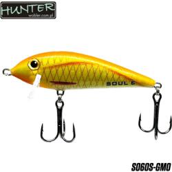HUNTER Vobler HUNTER Soul 6cm, 8g, Sinking, culoare Gold Metal Orange (SO60S-GMO)