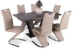  Prága asztal Lord székkel - 6 személyes étkezőgarnitúra