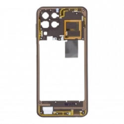 Samsung M336 Galaxy M33 5G középső keret, barna (gyári)