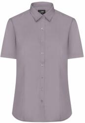 James & Nicholson (Daiber) Női rövid ujjú ing JN679 - Acélszín | XL (1-JN679-1760235)