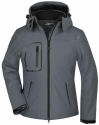 James & Nicholson (Daiber) Női softshell kabát JN1001 - Sötétszürke | 2XL (1-JN1001-1696107)