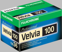 Fujifilm Fujichrome Velvia 100 film 35mm