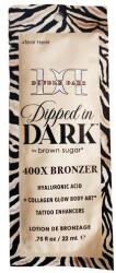 Brown Sugar (szoláriumkrém) Double Dark DIPPED IN DARK 400x 22ml