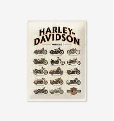 Tac Signs 3D - Plăcuță metalică decorativă 3D [30x40cm] - Harley Davidson Collage