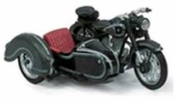 Cararama Machetă moto Cararama [1: 43] - BMW B-25/3 - Black/Red (DCC-CARA91940BK)