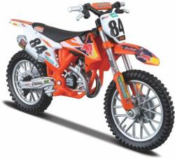 Bburago Machetă moto Bburago [1: 18] - KTM SX 450 2018 #84 Jeffrey Herlings - Orange (DCC-BURA51081)