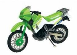 Motor Max Machetă moto Motor Max [1: 18] - Kawasaki KLR650 - Green/White (DCC-MMAX411GNW)