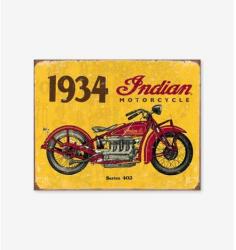 Tac Signs - Plăcuță metalică decorativă [32x41cm] - Indian 1934 (DCC-TACD1929)